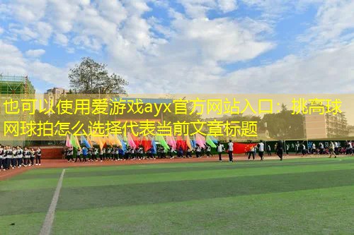 挑高球网球拍怎么选择